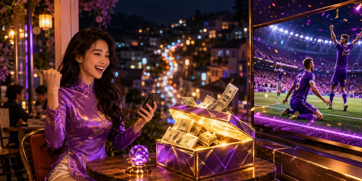 Người dùng Đà Lạt mặc áo dài theo dõi casino và giao dịch tài chính trực tuyến
